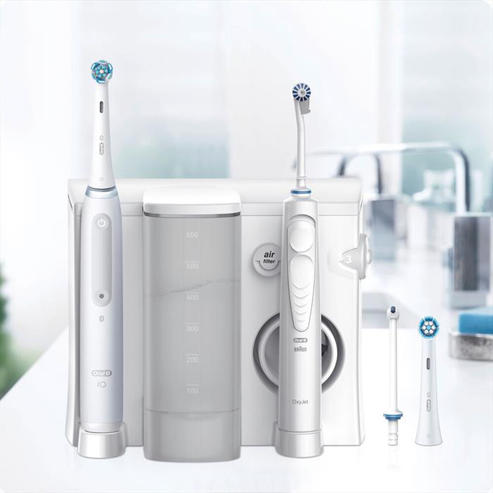 "ORAL-B - Spazzolino + idropulsore HEALTH CENTER-Bianco"