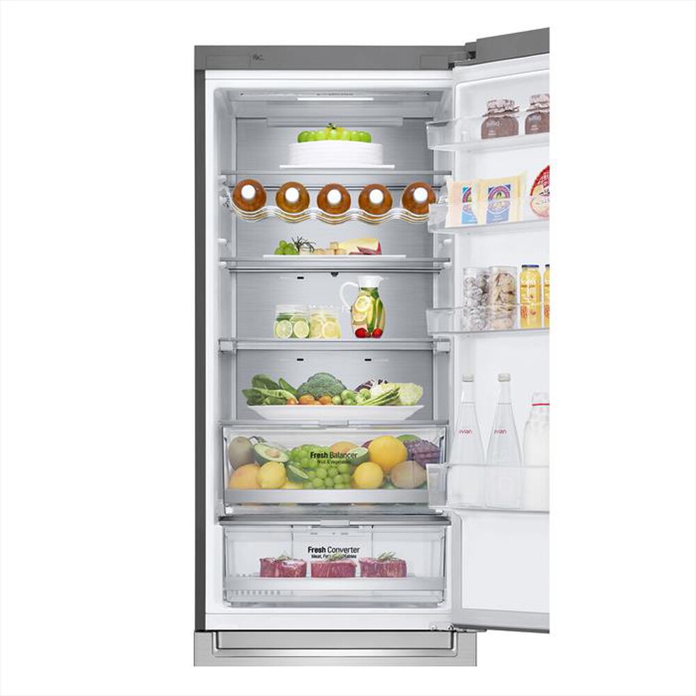 "LG - Frigorifero combinato GBB92STBAP Classe A 419lt-STAINLESS STEEL"