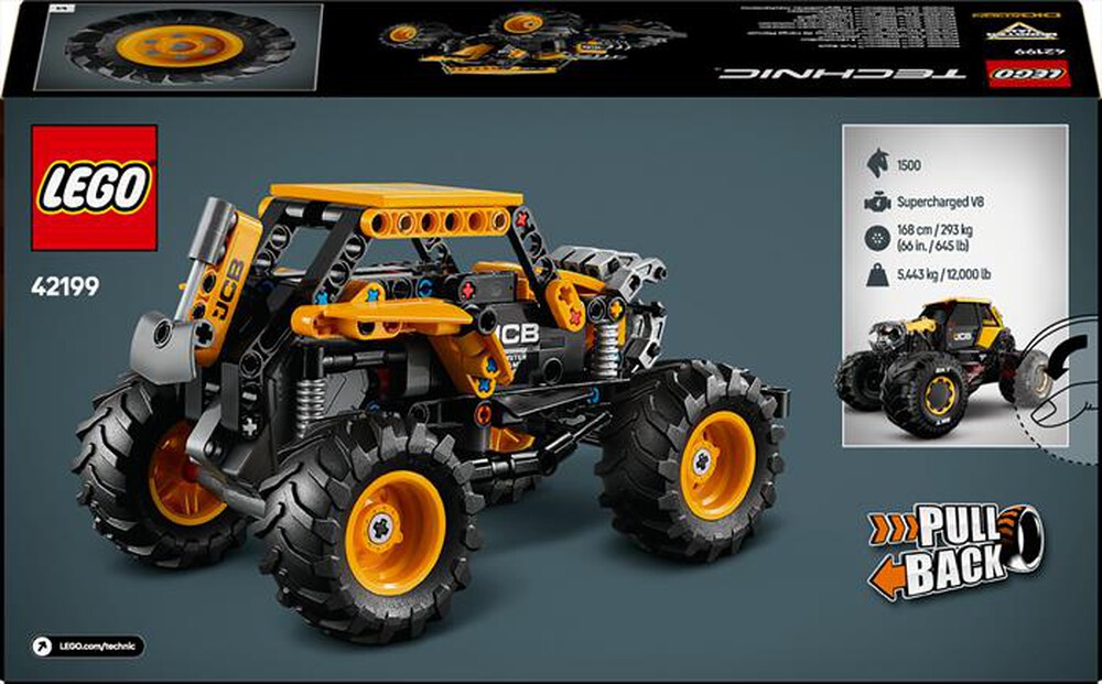 Immagine del prodotto LEGO - TECHNIC Pull-back Monster Jam™ DIGatron™ 42199