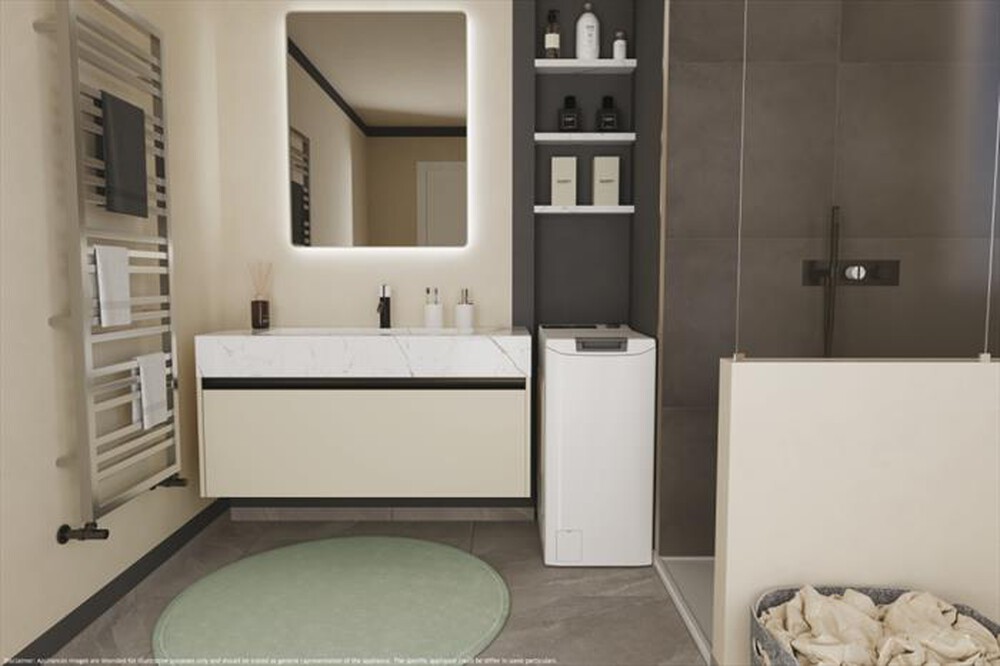 Immagine del prodotto HOOVER - Lavatrice carica dall'alto THOS486TM4S 8Kg ClasseB-Bianco