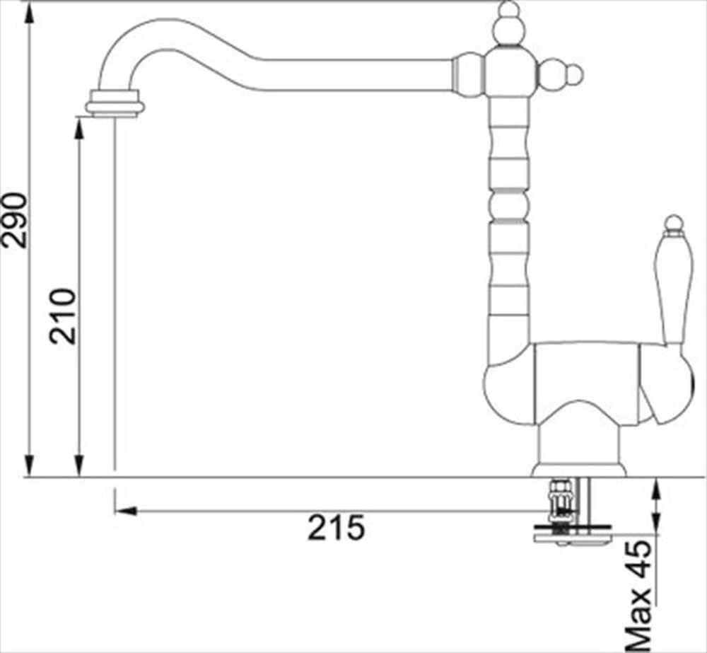 Immagine del prodotto FRANKE - Old-england (Miscelatore)-Ramato