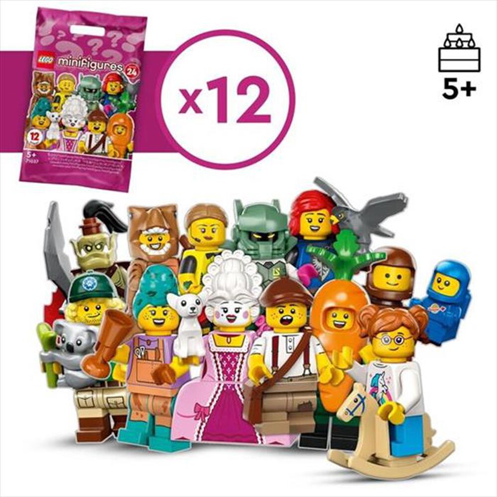 "LEGO - MINIFIGURES SERIE 24 - 71037-Multicolore"