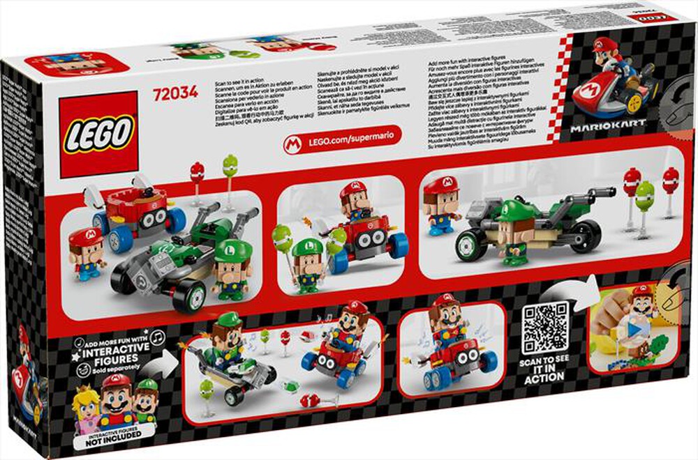 Immagine del prodotto LEGO - SUPER MARIO Mario Kart Baby Mario Baby Luigi 72034