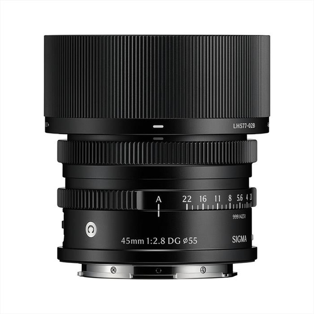 Immagine del prodotto SIGMA - Obiettivo Fisso 45/2.8 (C) DG BLACK L-MOUNT-Nero