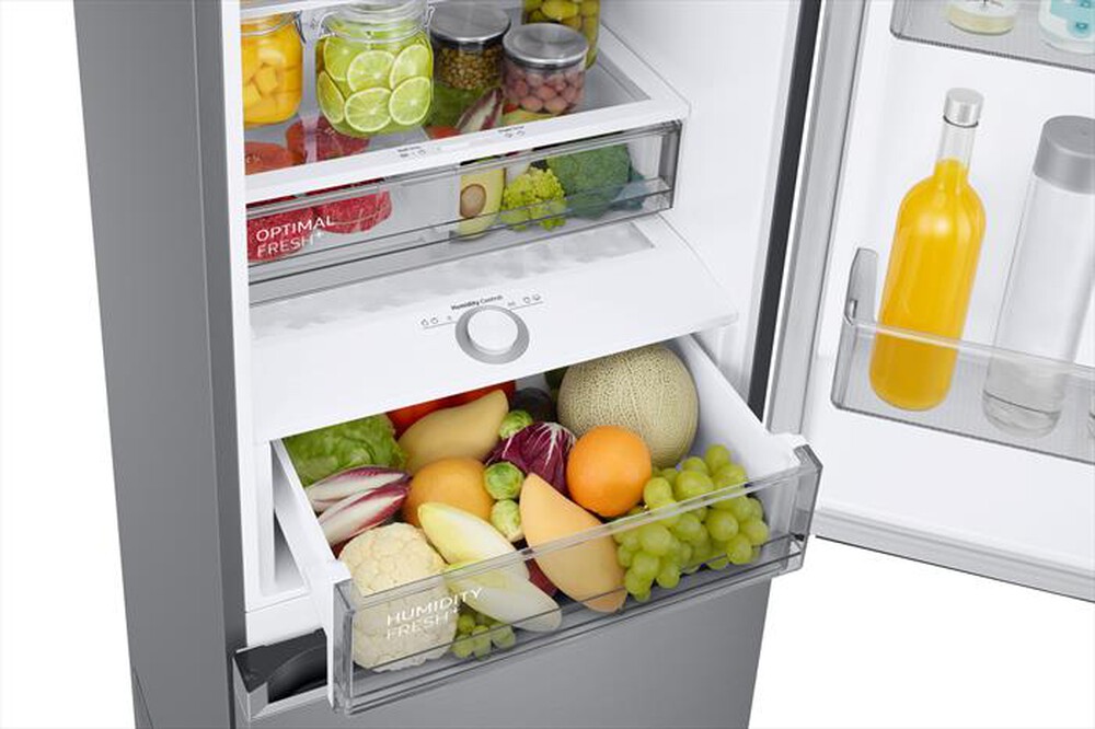 "SAMSUNG - Frigorifero combinato RB38C775CS9/EF Classe C 390l-METAL INOX"