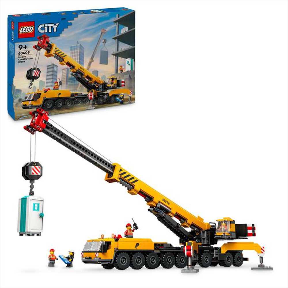 Immagine del prodotto LEGO - CITY BIG VEHICLES Gru da cantiere gialla 60409