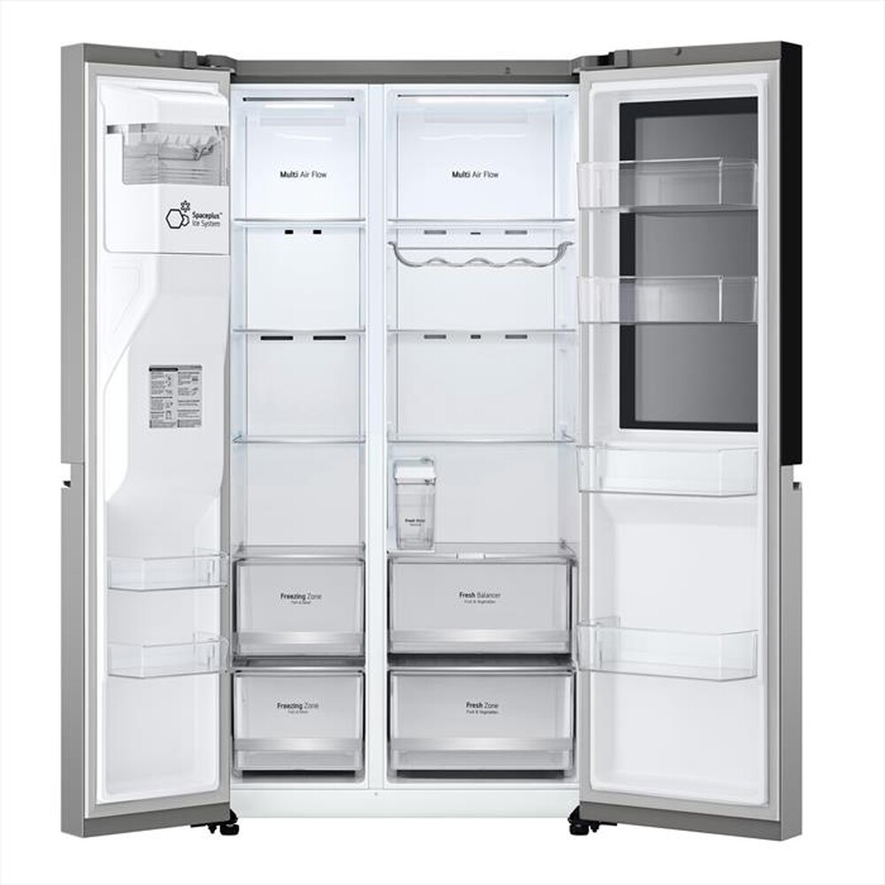 "LG - Frigorifero side by side INSTAVIEW GSGV81PYLL-Prime Silver"