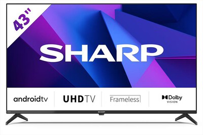 SHARP - Smart TV LED UHD 4K 43" 43FN7E-Nero
