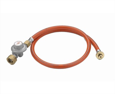 WEBER - KIT ADATTATORE 3IN1 TUBO GAS + PRESSOSTATO-rosso