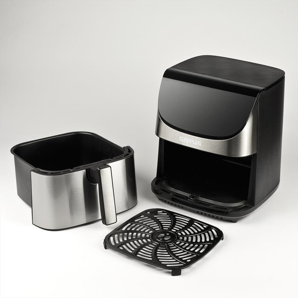 "G3FERRARI - Friggitrice ad aria G10176-Nero / Acciaio"
