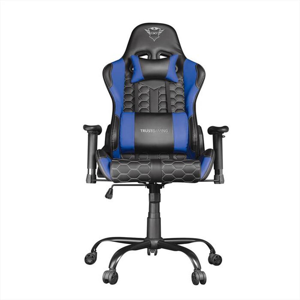 "TRUST - Sedia gaming GXT708B RESTO CHAIR-Black/Blue"