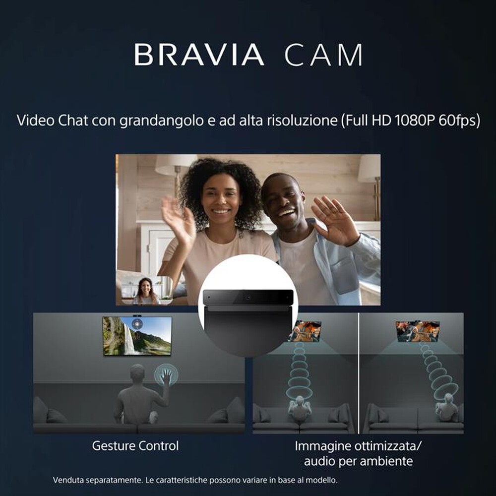 "SONY - Smart TV OLED UHD 4K 83\" XR83A80LPAEP-Nero"
