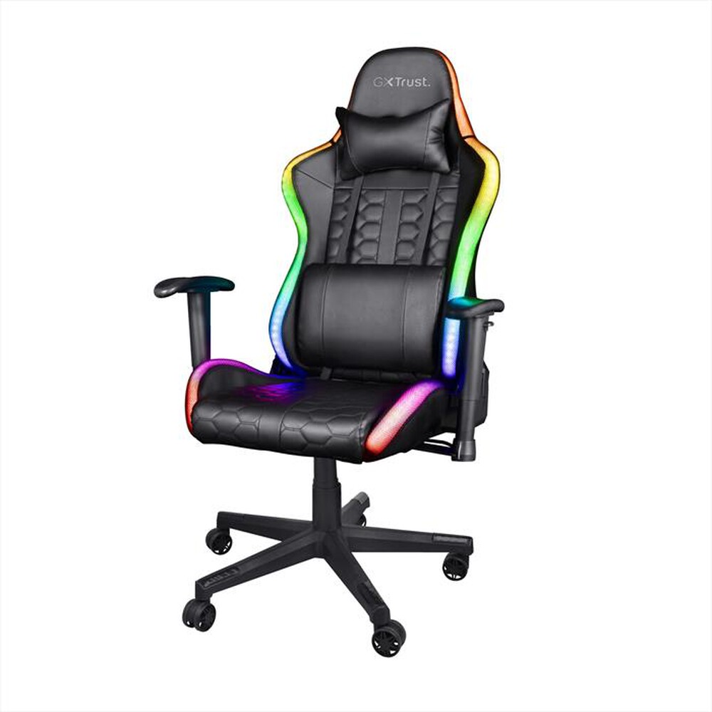 Immagine del prodotto TRUST - GXT716 RIZZA RGB LED CHAIR-Black/ LED multicolor