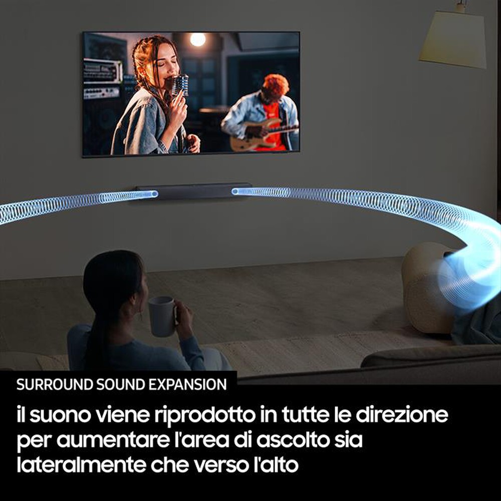 Immagine del prodotto SAMSUNG - Soundbar 2.0 canali HW-B400F/ZF-Titan Black
