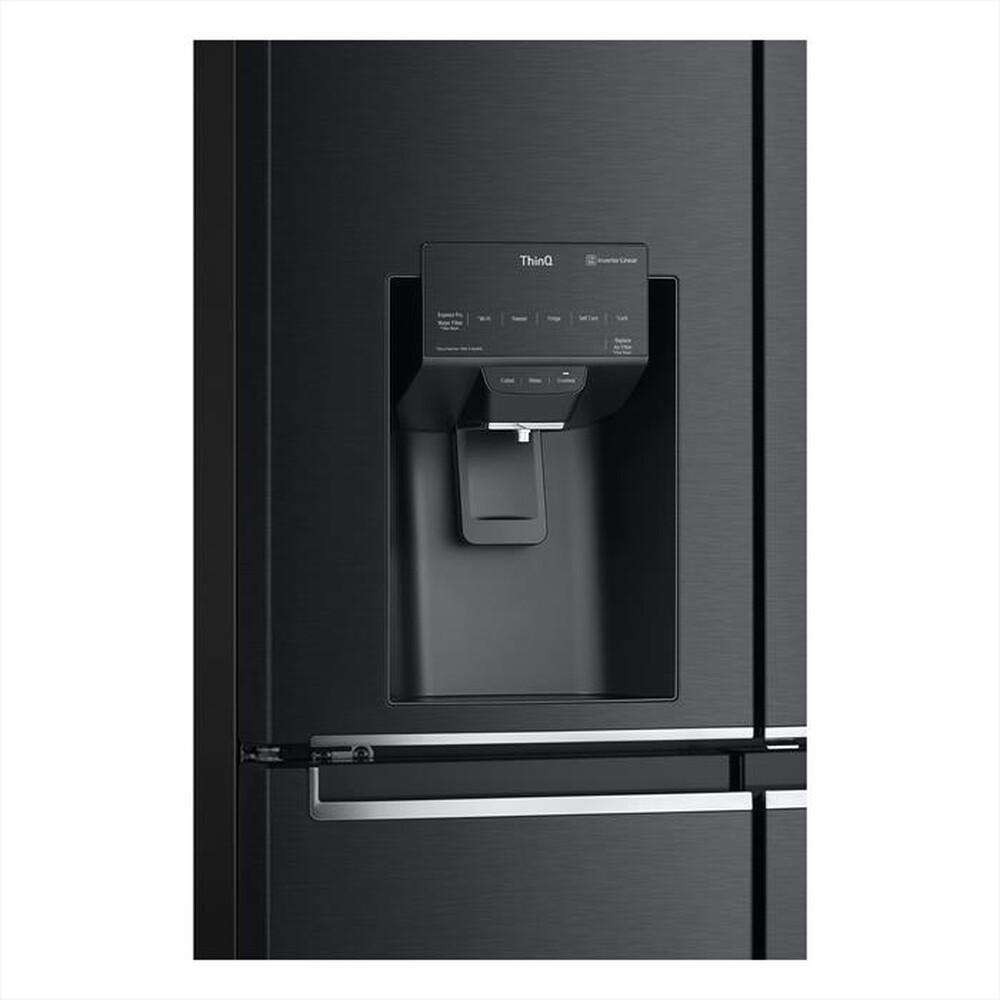 "LG - Frigorifero 3 e più porte GMX945MC9F Classe F 705l-Matte Black Steel"