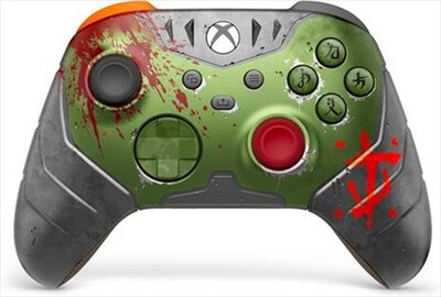MICROSOFT - XBOX CONTROLLER DOOM L.-Verde