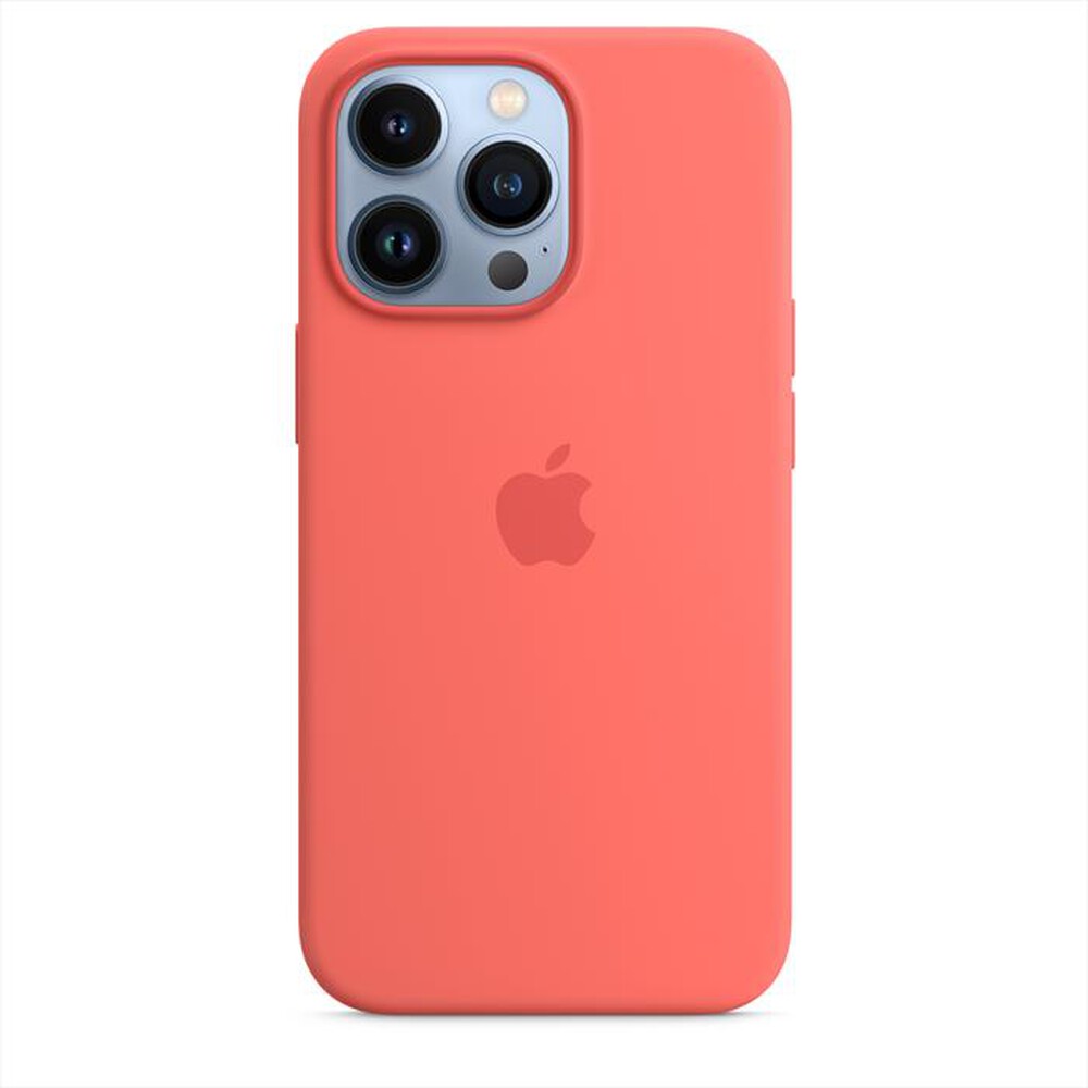 "APPLE - iPhone 13 Pro Silicone Case with MagSafe-Pink Pomelo"
