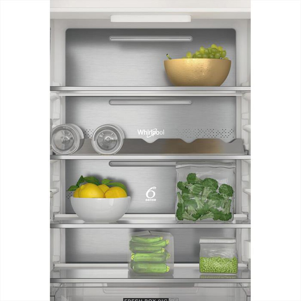 "WHIRLPOOL - Frigorifero combinato TOTAL NO FROST WHC18 T332-Bianco"