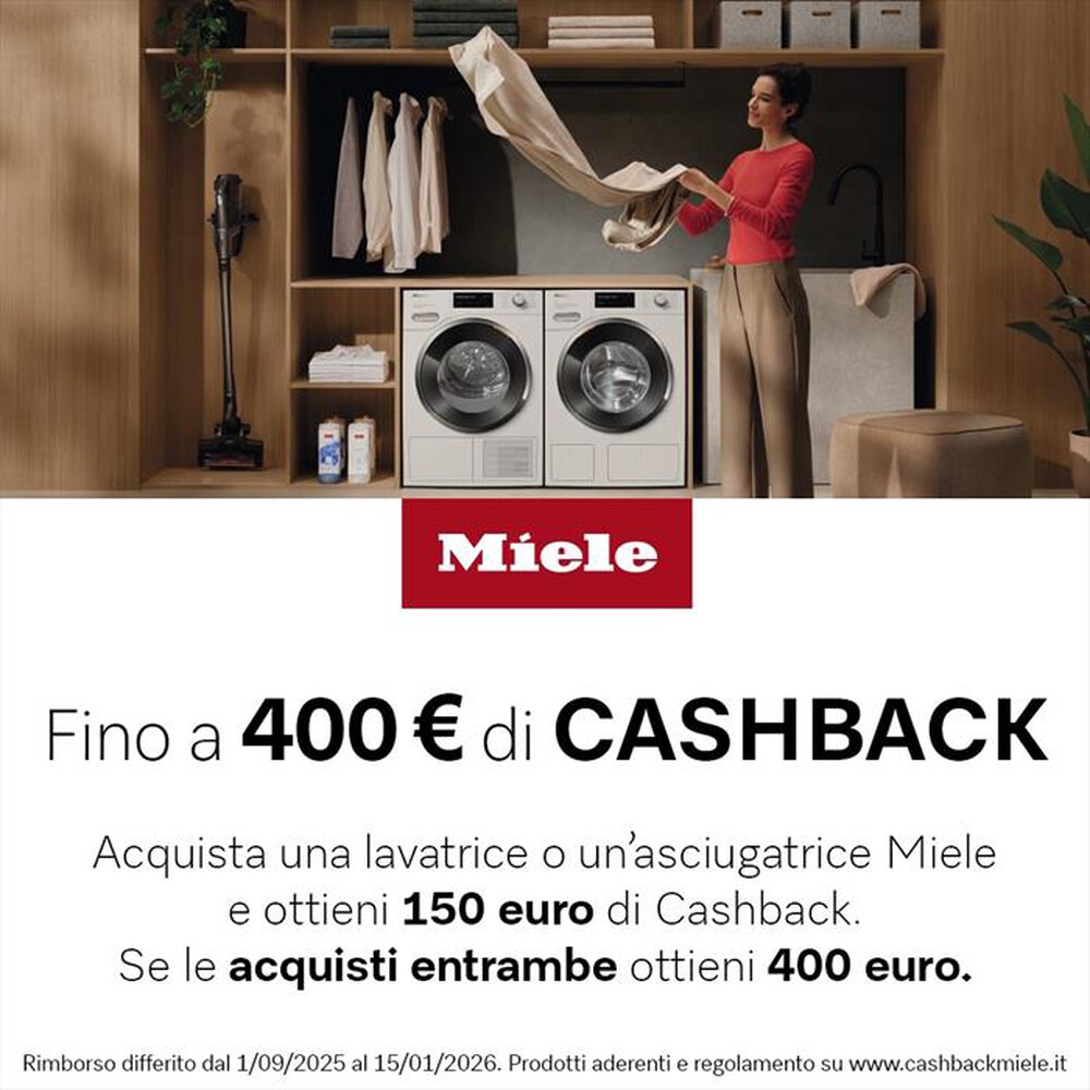 Immagine del prodotto MIELE - Lavatrice WWD380 WCS 9 Kg Classe A-Bianco