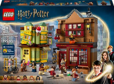 LEGO - ACCESSORI PER IL QUIDDITCH E GELATERIA-,