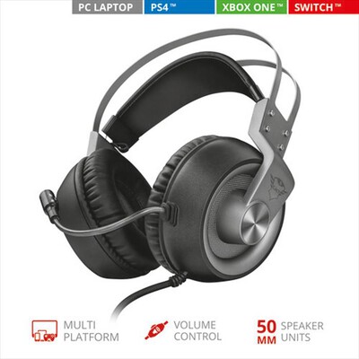 TRUST - GXT430 IRONN GAM HDST-Black