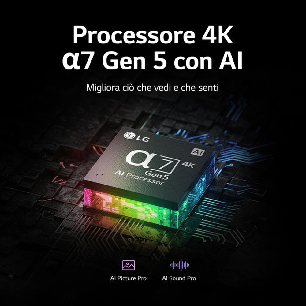 "LG - Smart TV UHD 4K 65\" 65QNED826QB-Argento"