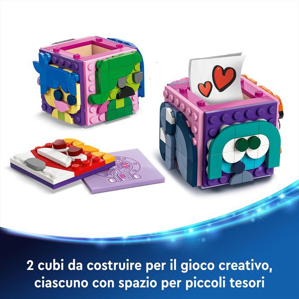 Immagine del prodotto LEGO - DISNEY Pixar Mood Cube di Inside Out 2 43248