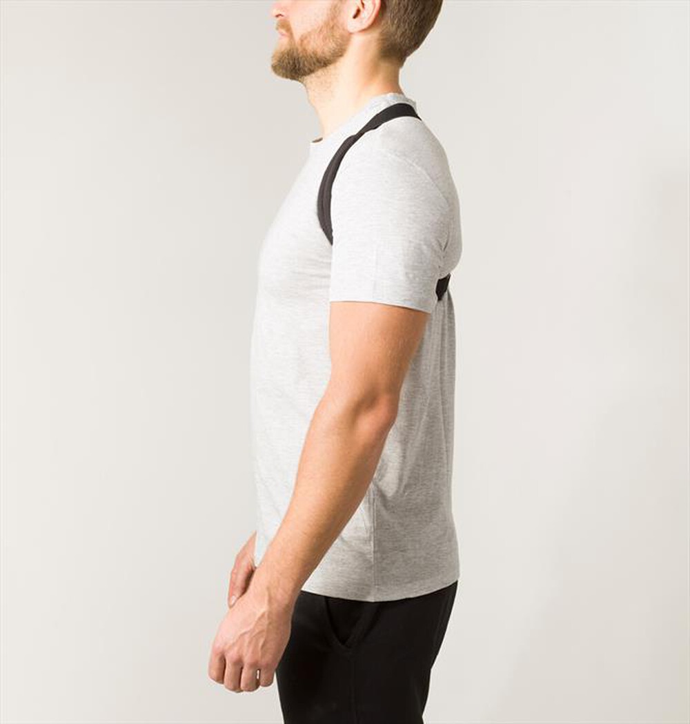 "SWEDISH POSTURE - Flexi Tutore per la postura taglia unica-Nero"
