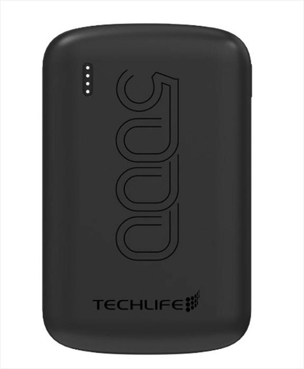 TECHLIFE - Powerbank 5000 mAh TLPB5000BK-BLACK