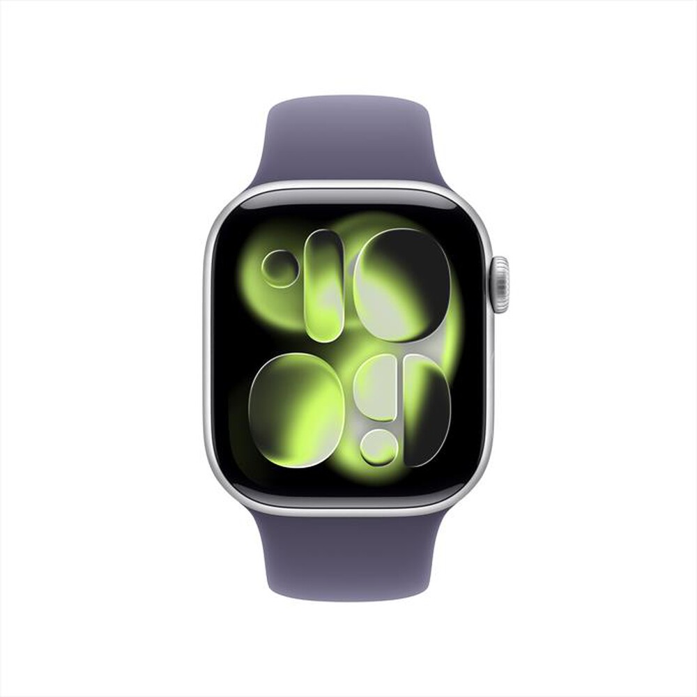 Immagine del prodotto APPLE - Watch Series 11 GPS 42mm Alluminio-Sport Band Viola Nebbia - S/M