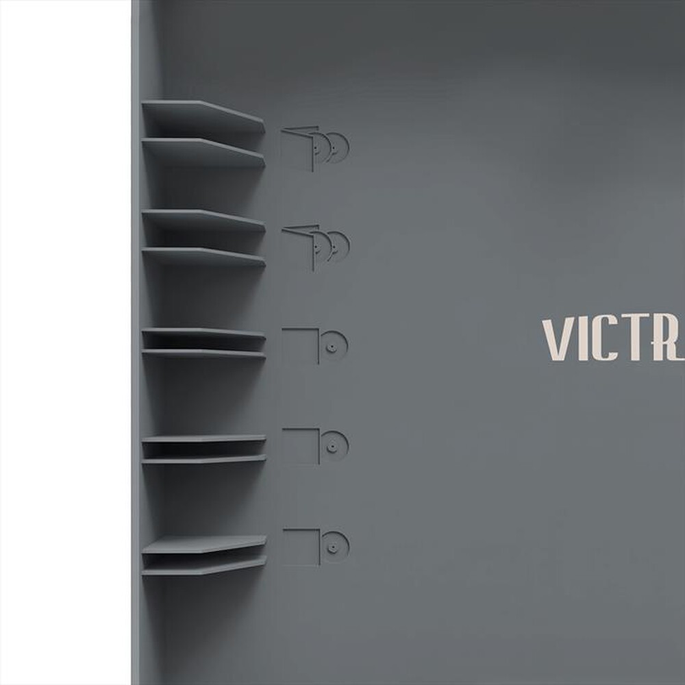 "VICTROLA - Piatto giradischi RE-SPIN-Grigio"