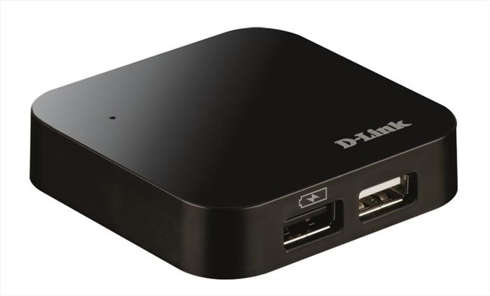 "D-LINK - D-Link DUB H4 - Hub - 4 porte - Hi-Speed USB - est"