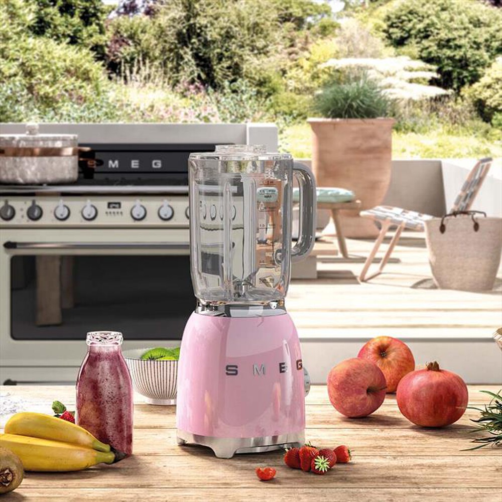 "SMEG - Frullatore da Tavolo 50's Style – BLF01PKEU-rosa"