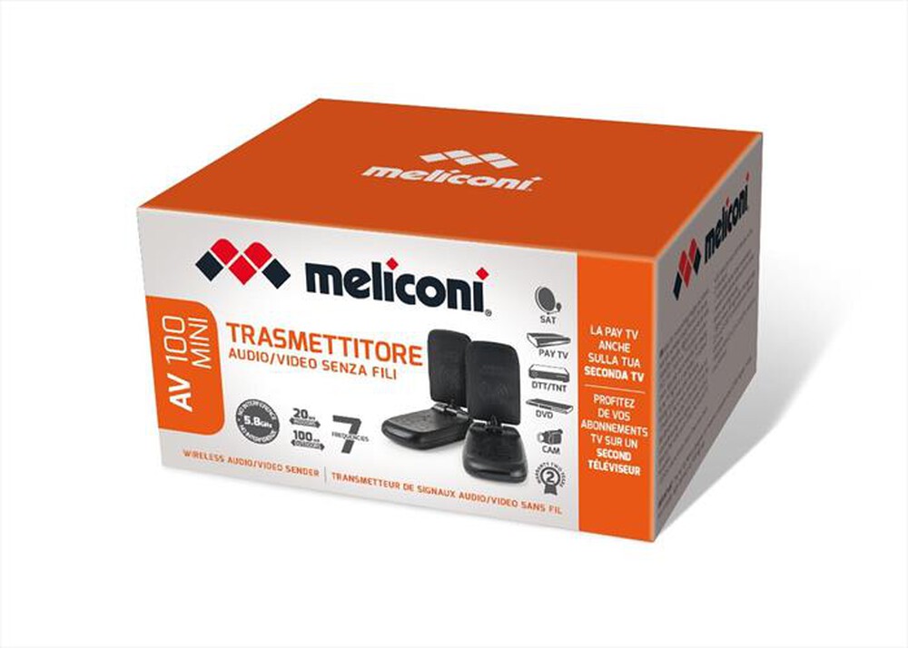 "MELICONI - AV 100 Mini-Nero"