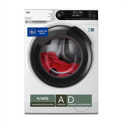 AEG - Lavasciuga LWR7D966OB 9/6 Kg Classe D-Bianco