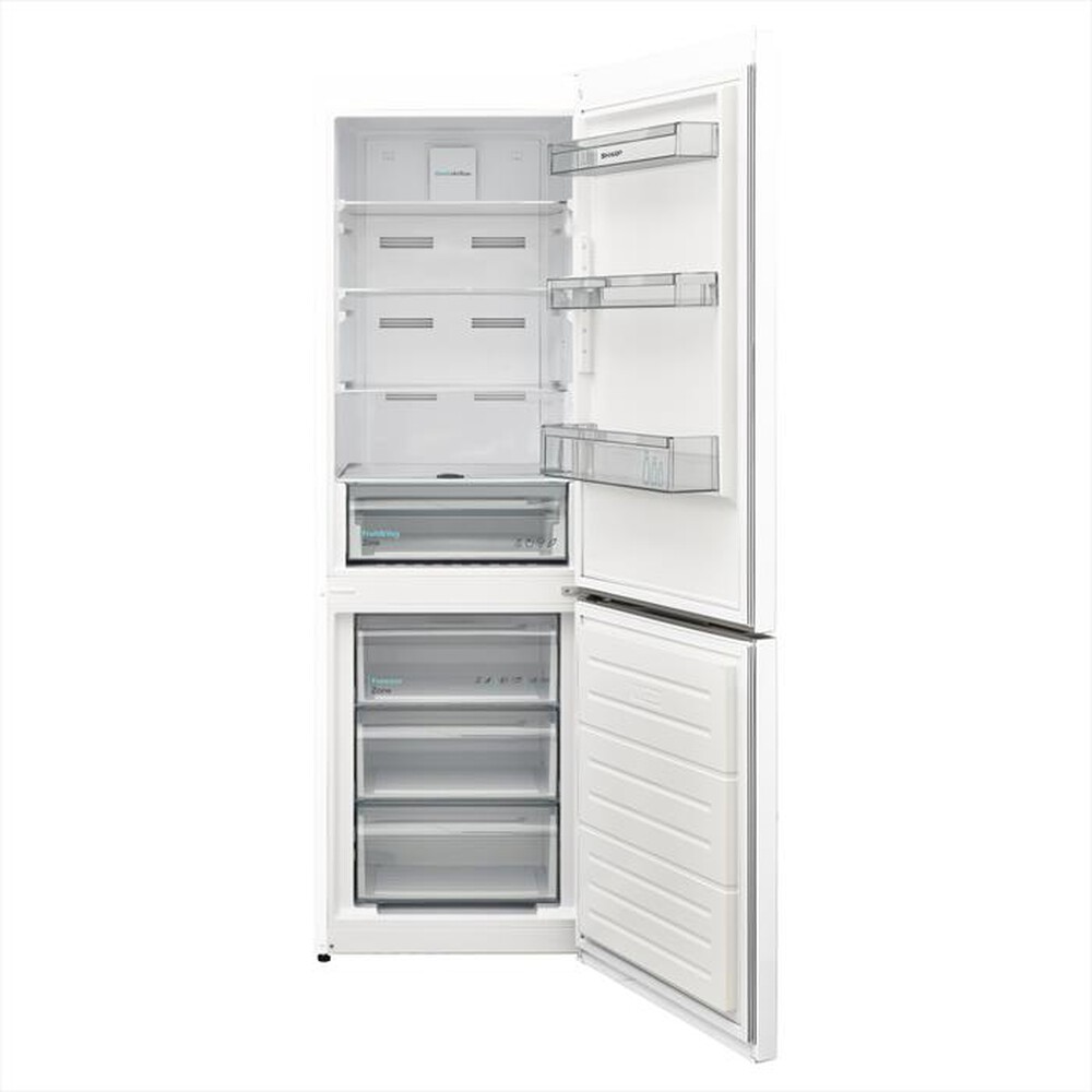 "SHARP - Frigorifero combinato SJ-NBA11DMXWE Classe E 331lt-Bianco"