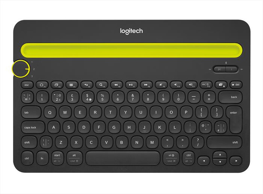 Immagine del prodotto LOGITECH - Bluetooth Multi-Device Keyboard K480-Nero