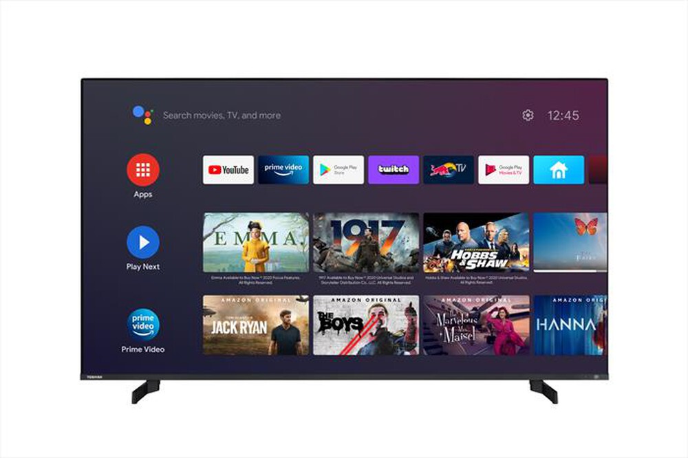 Immagine del prodotto TOSHIBA - Smart TV LED UHD 4K 65" 65UA5D63D-Nero