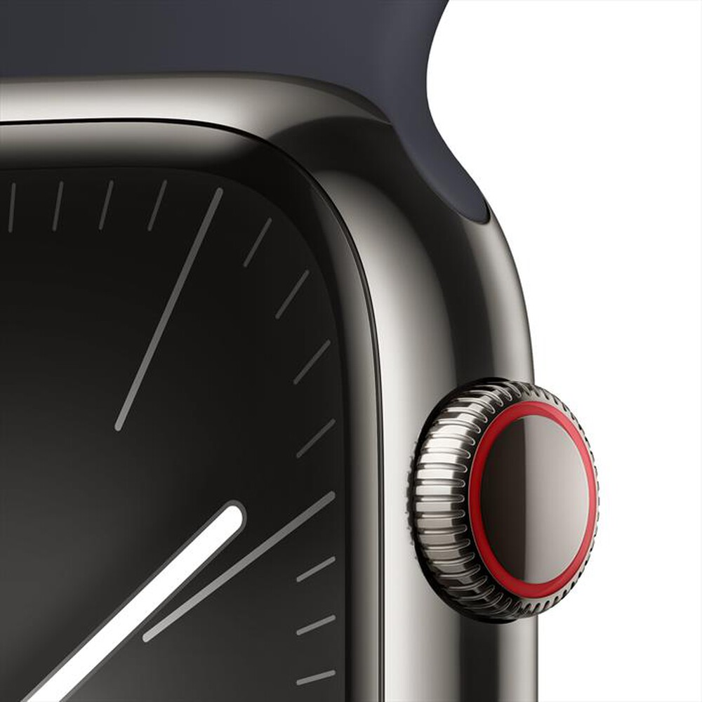 "APPLE - Watch Series 9 GPS + Cellular Cassa 45mm - S/M-Band Mezzanotte"
