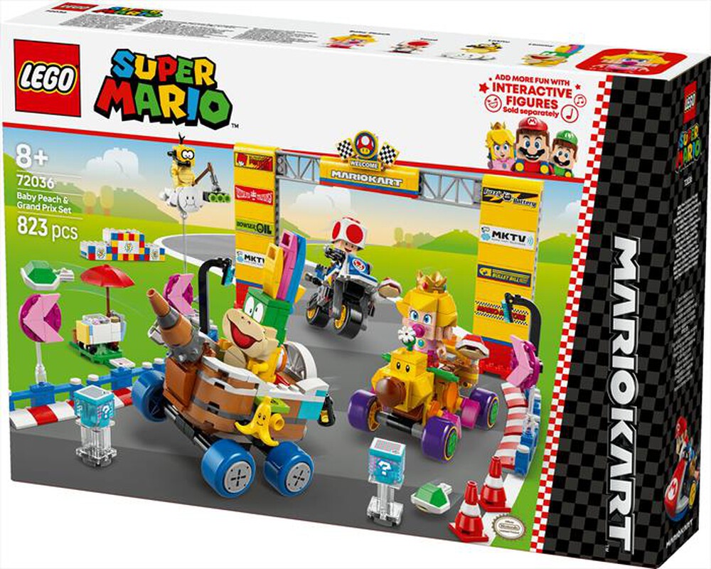 Immagine del prodotto LEGO - SUPER MARIO MarioKart Baby Peach Gran Premio 72036