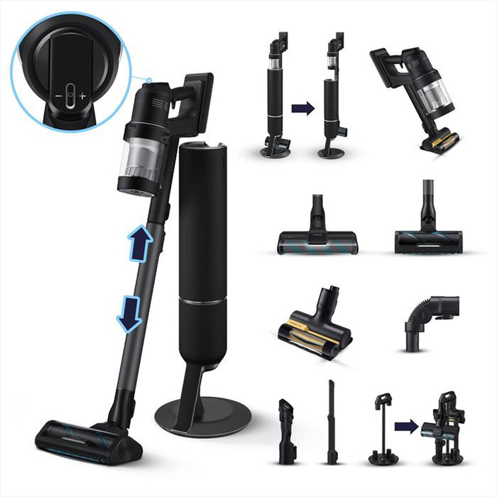 Immagine del prodotto SAMSUNG - BESPOKE JET AI COMPLETE EXTRA VS28C9784QK-Satin Black