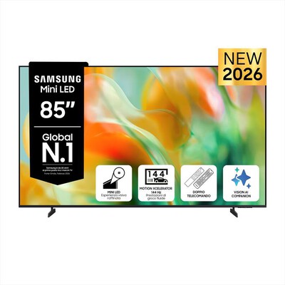 SAMSUNG - Smart TV Mini LED 4K AI 85" UE85M80HAUXZT-Titan Black