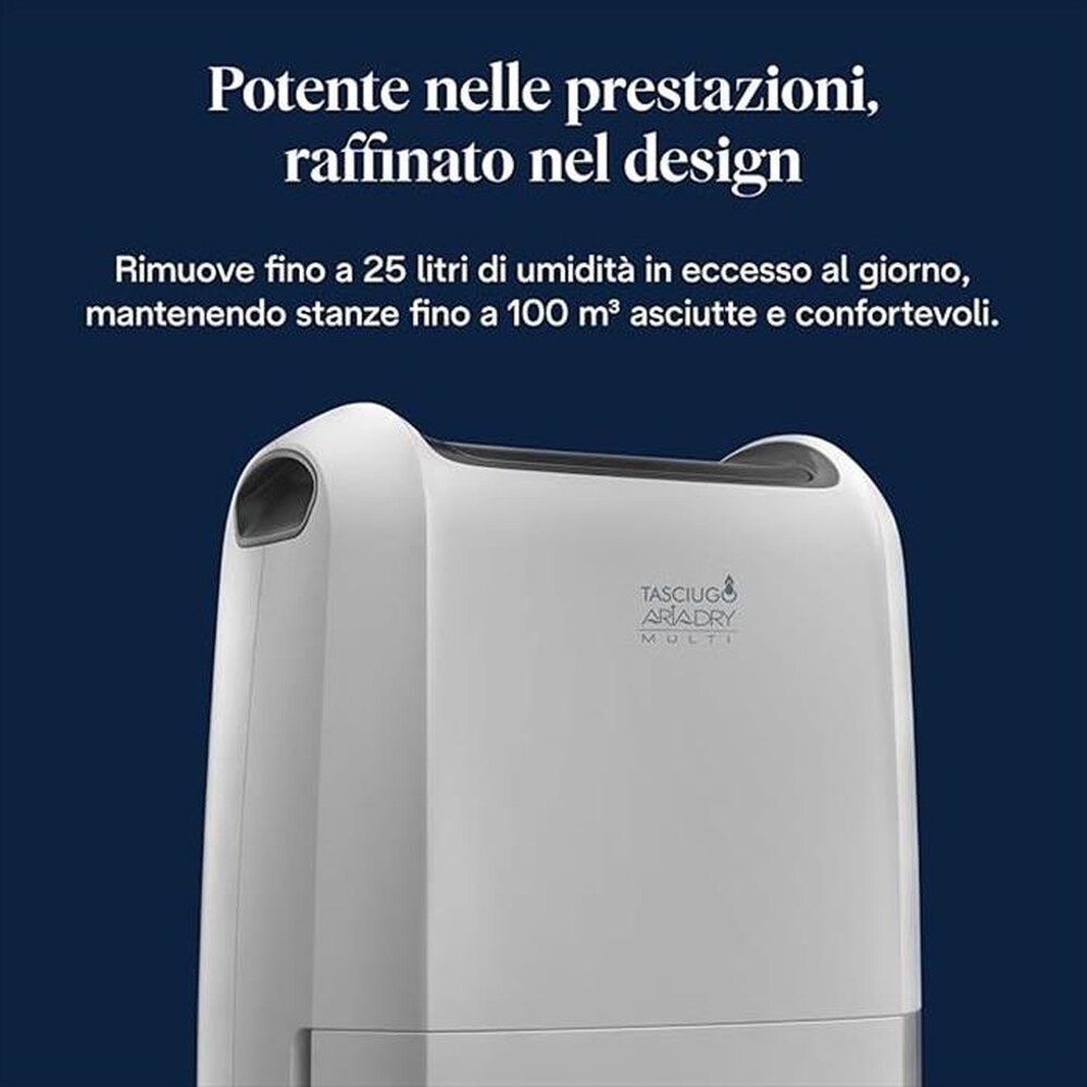 Immagine del prodotto DE LONGHI - Deumidificatore Tasciugo AriaDry Multi DDSX225-Bianco