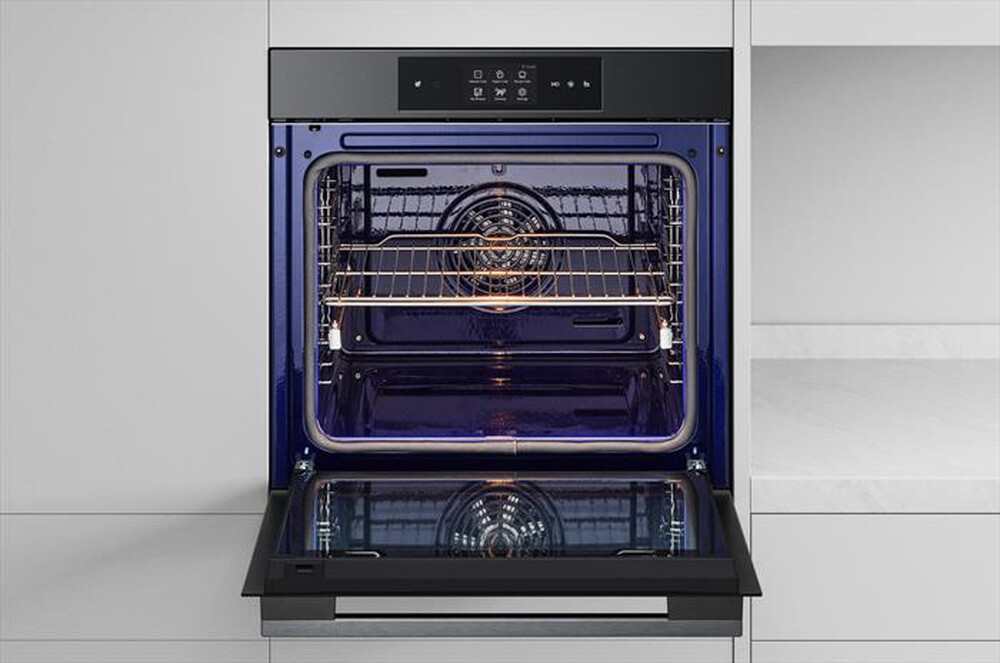 "LG - Forno incasso elettrico INSTAVIEW WSED7665B A++-Black Steel"