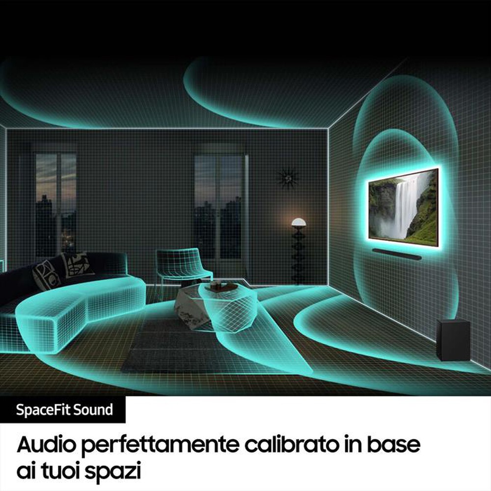 "SAMSUNG - Soundbar HW-S700D/ZF 3.1 CANALI 250W 2024-BLACK"