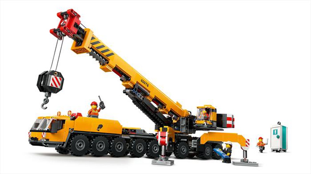 Immagine del prodotto LEGO - CITY BIG VEHICLES Gru da cantiere gialla 60409
