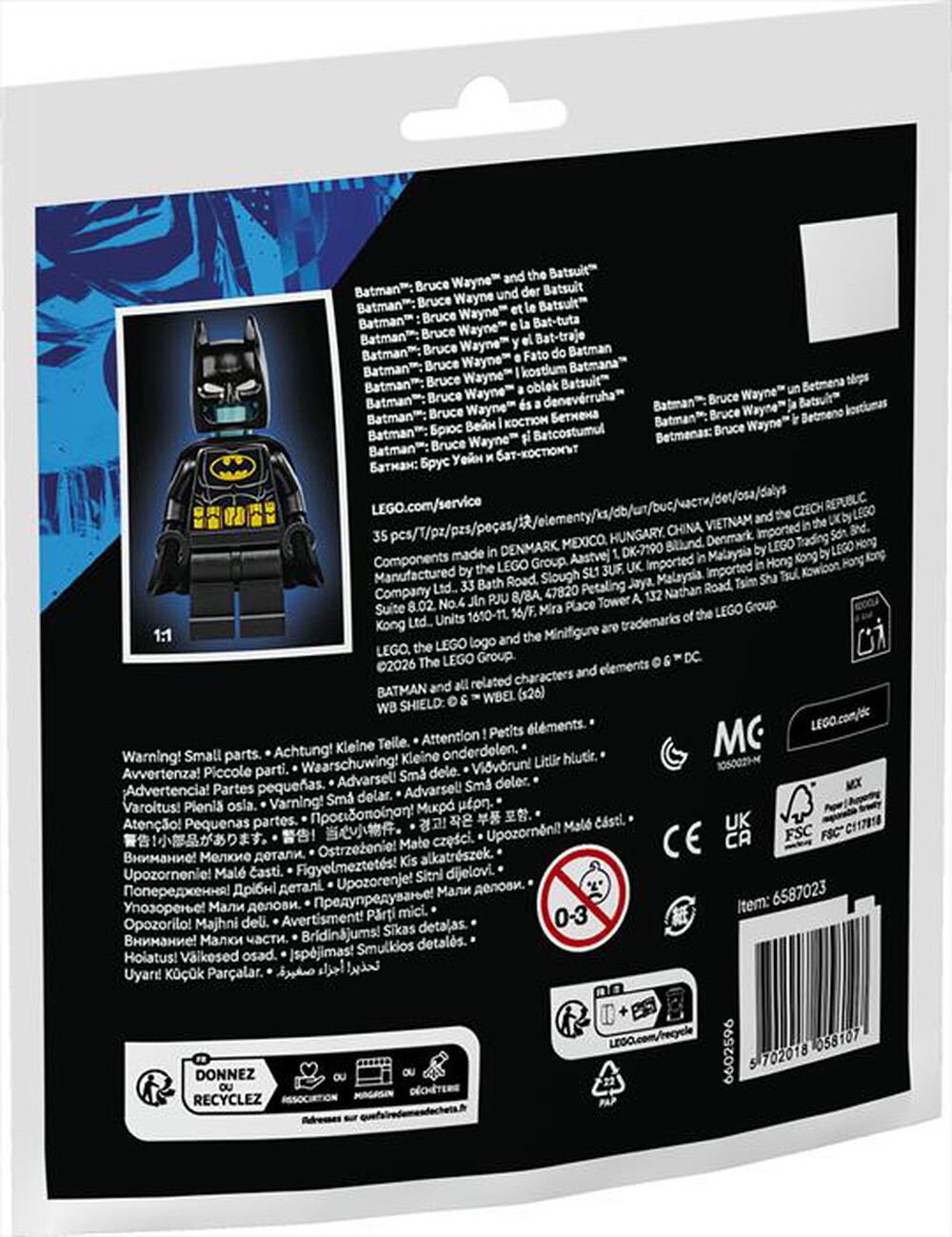 Immagine del prodotto LEGO - 30726 BATMAN: BRUCE WAYNE E LA BAT-TUTA-Multicolore