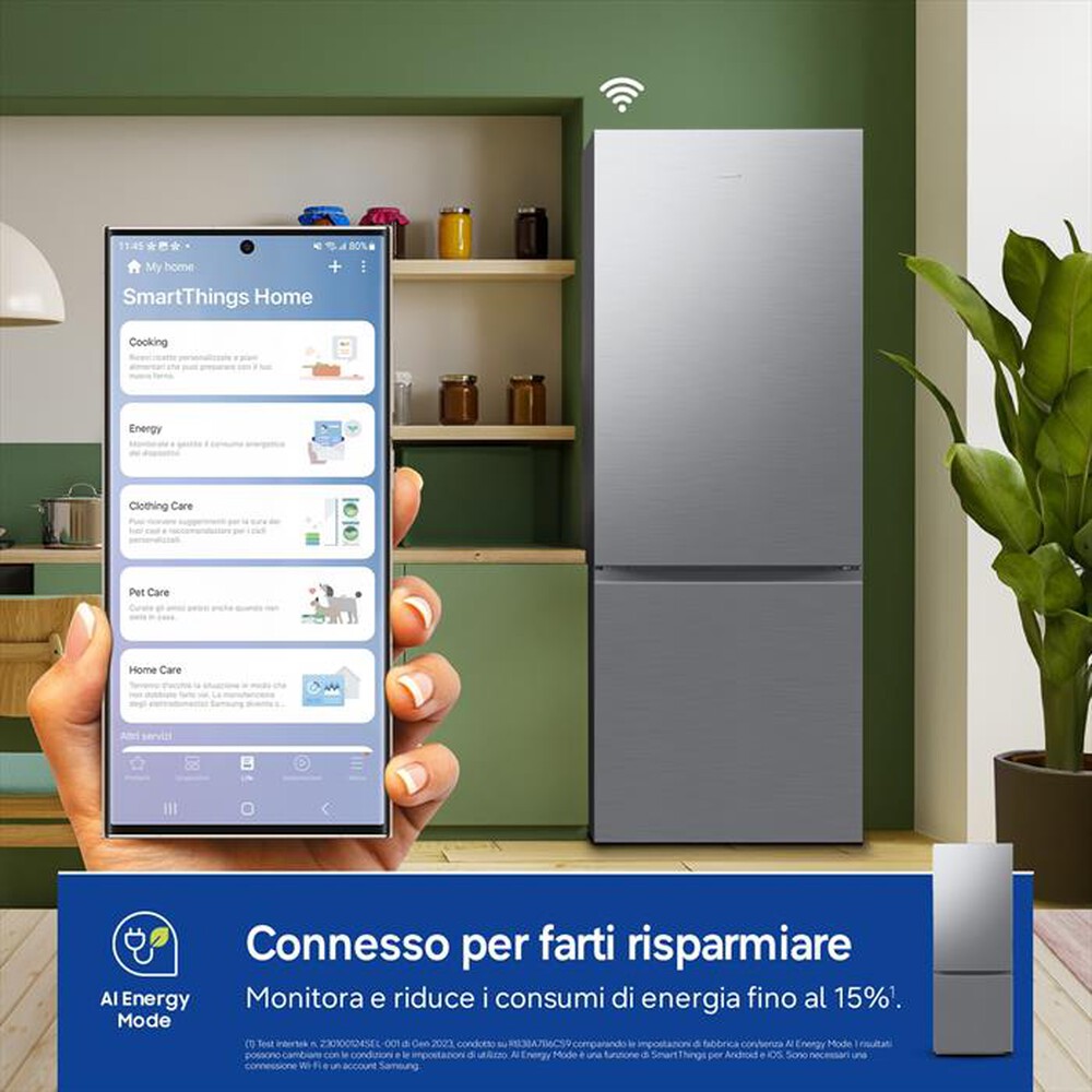 Immagine del prodotto SAMSUNG - Frigorifero combinato RB53DG703DS9EF ClasseD 538lt-METAL INOX