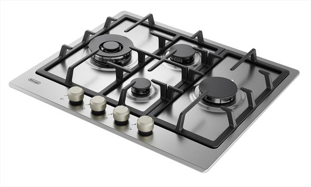 "DE LONGHI - Piano cottura a gas YLG 60 RFX 60 cm-Inox"