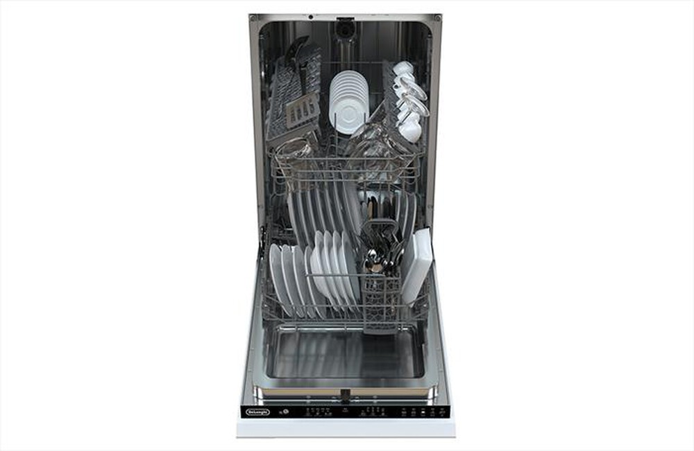 "DE LONGHI - Lavastoviglie L45P52E Classe E 10 coperti-Inox"